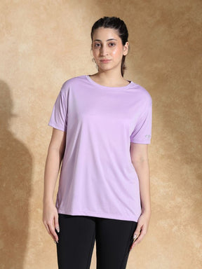 FlowFit Oversized Tee Lilac