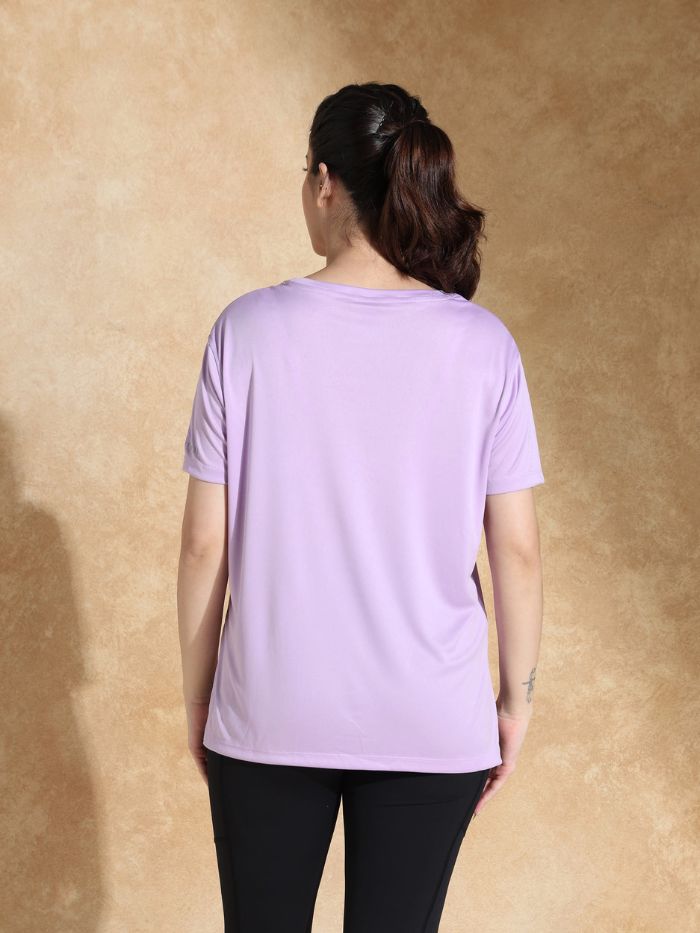 FlowFit Oversized Tee Lilac
