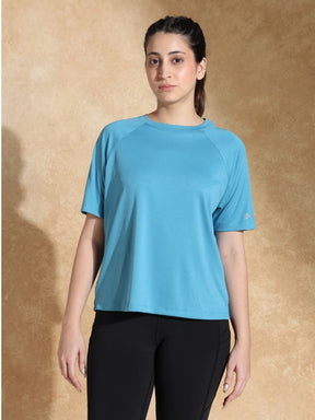 Traqfit Raglan Tee Port Blue