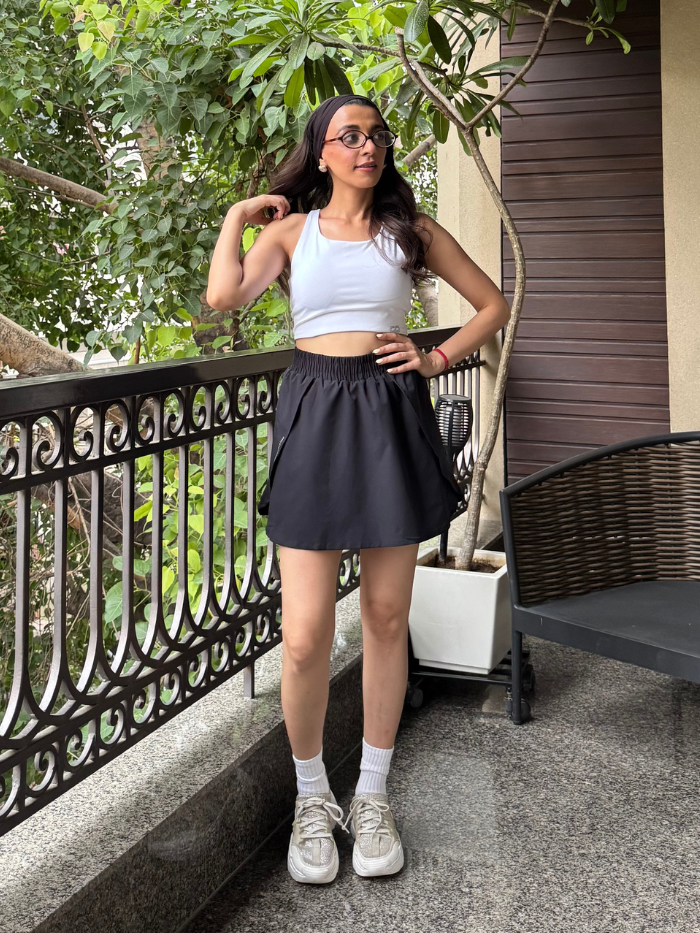 TraqFlex Skort Black