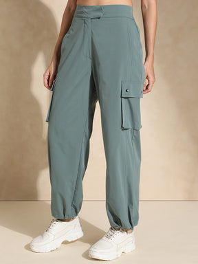 Shop-AeroTraq Cargo Pants Sea Green