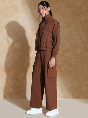 TraqPace Jacket & Cargo Pants Java