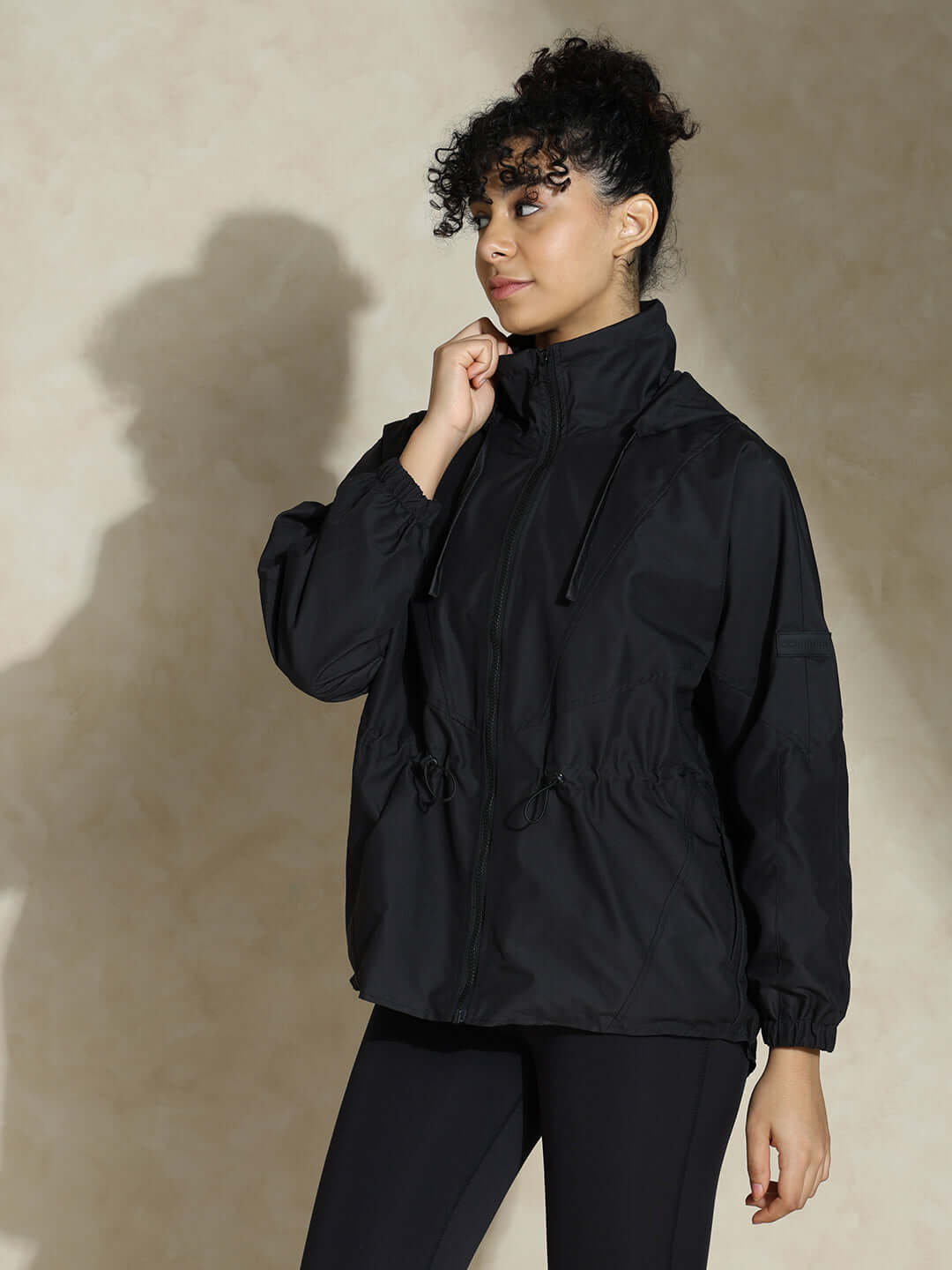 Oversized Commuter Jacket Black