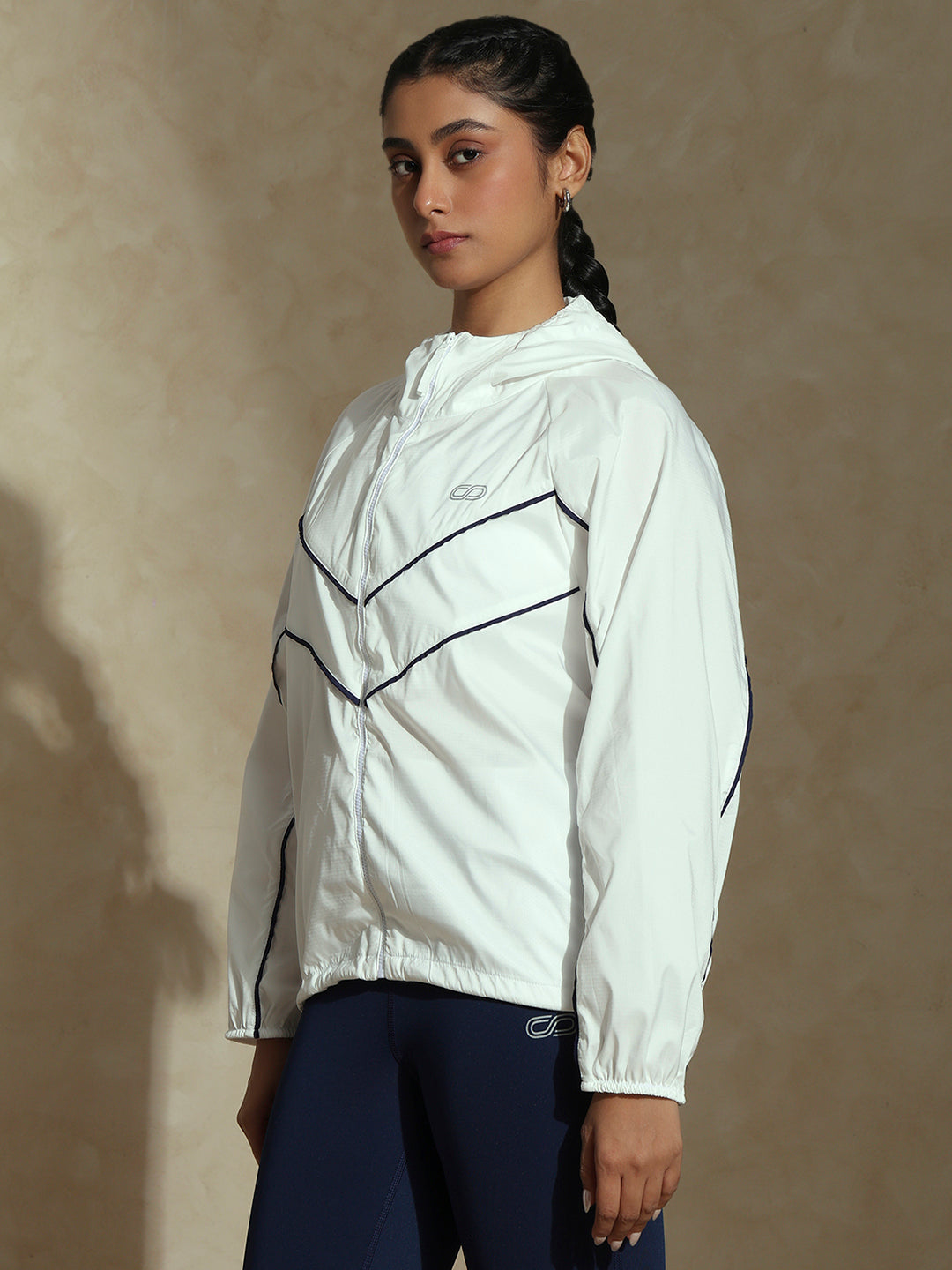 Shop-TraqRunner Ripstop Jacket White