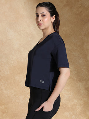 TraqBoxy Tee Navy