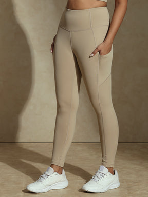 Shop-Luna Sculpt Leggings Almond Beige
