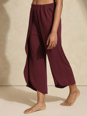 Yoga Tulip Pants Plum