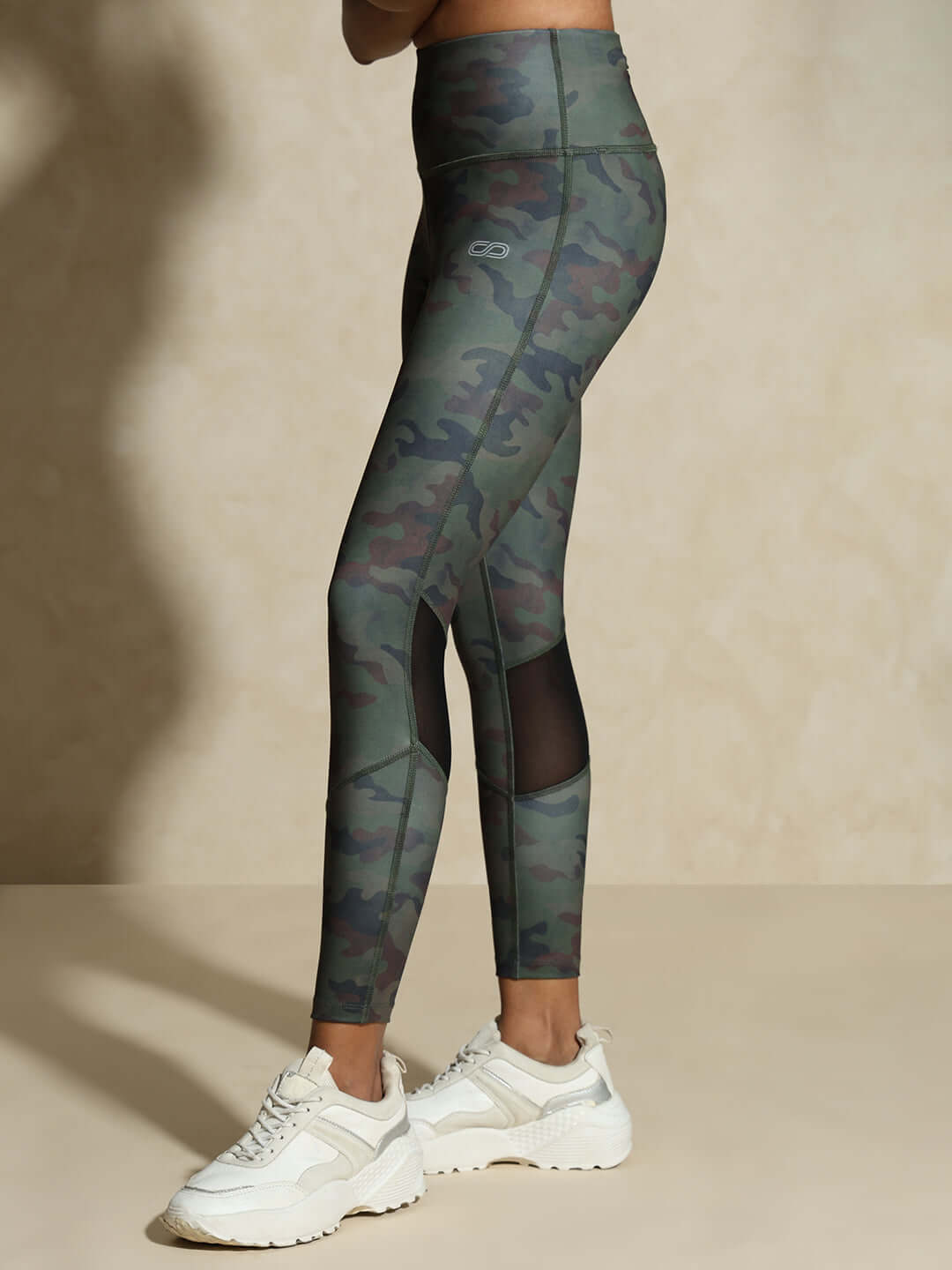 Ath Perform High Waist 7/8 Leggings Army Camo