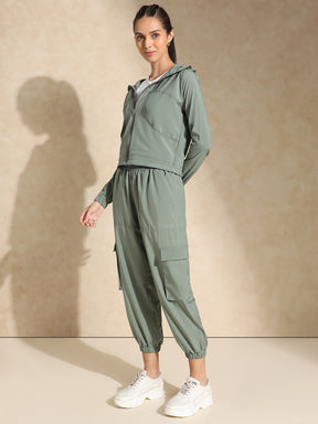 Shop-Light Sage Utility Cargo Jacket & Tracker Cargo Pants