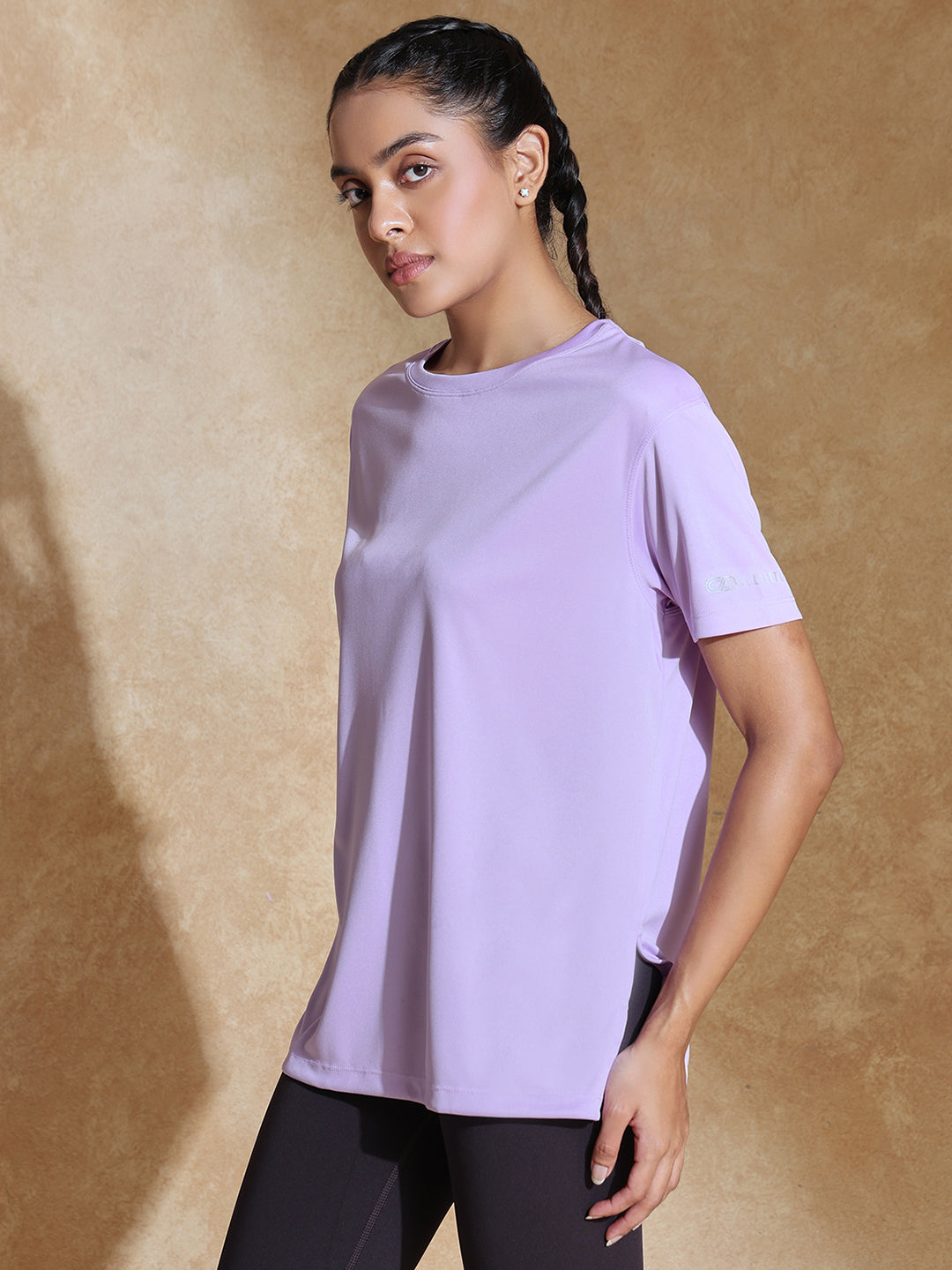 FlowFit Oversized Tee Lilac