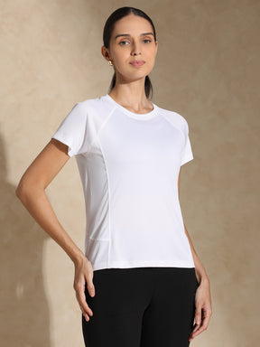Shop-AeroMesh Short Sleeve Tee White