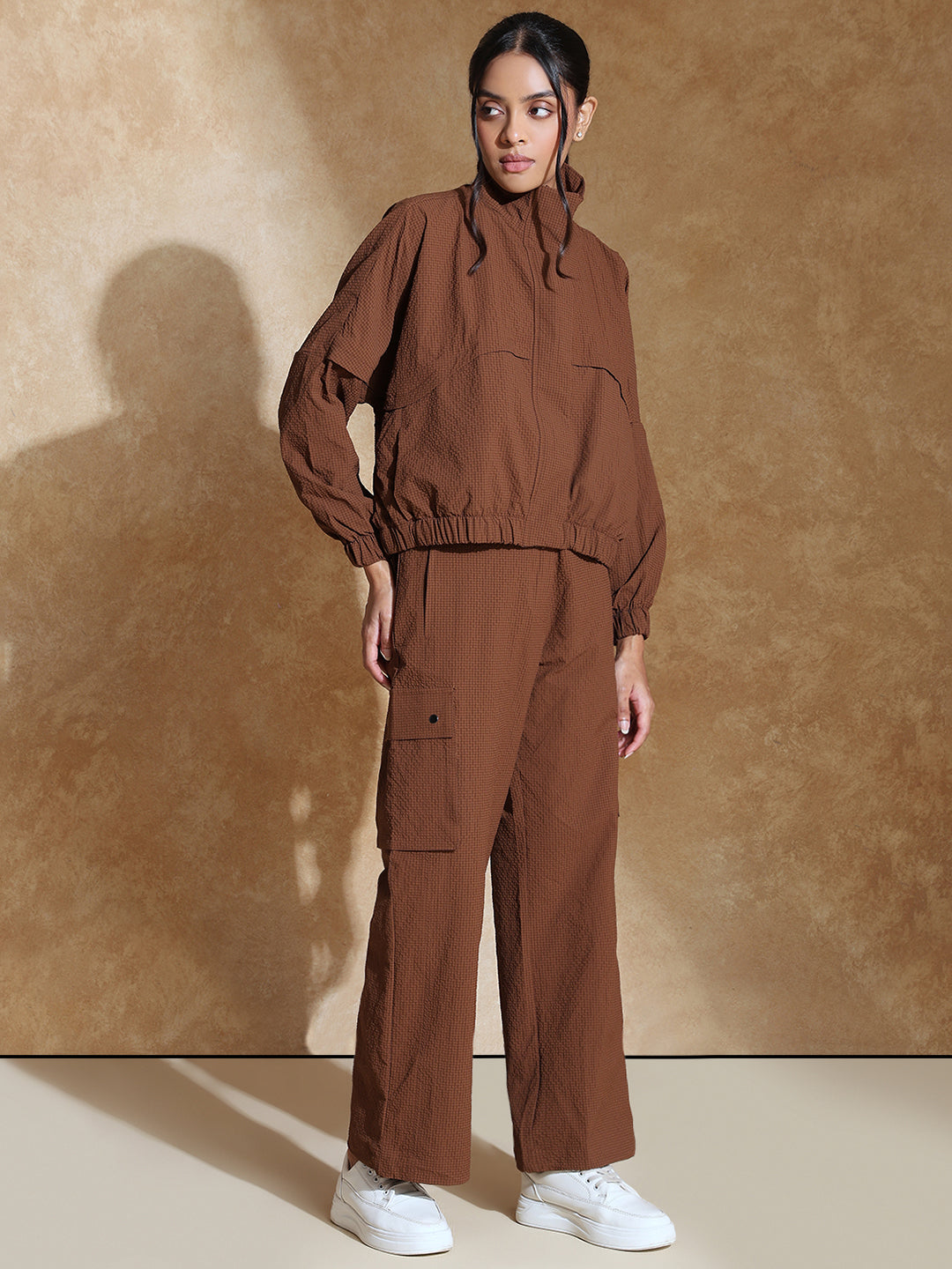 TraqPace Jacket & Cargo Pants Java