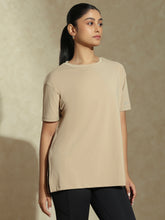 Shop-FlowFit Oversized Tee Almond Beige
