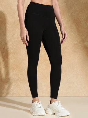CottonFlex Sports Bra & Leggings Black