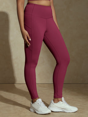 Shop-Luna Sculpt Leggings Berry Kiss