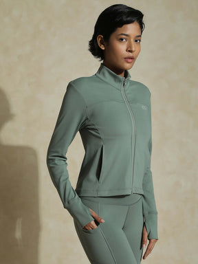 Aero Fit Athletic Jacket Light Sage