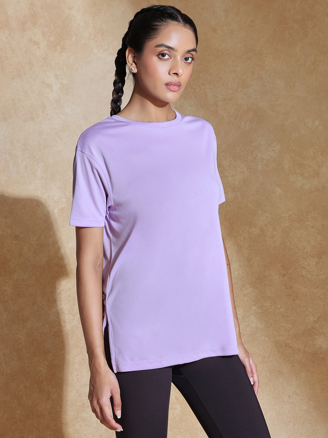Shop-FlowFit Oversized Tee Lilac
