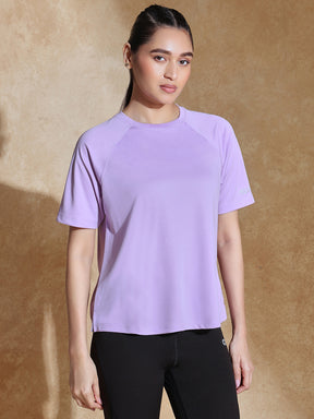 Shop-Traqfit Raglan Tee Lilac