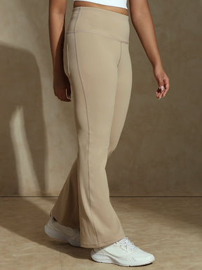 Shop-TraqLite Flare Pants Almond Beige