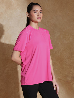 Shop-Boyfriend TraqDry Tee Pink Fuchsia