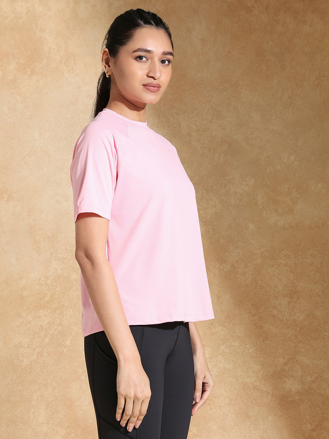 Shop-Traqfit Raglan Tee Pink Blossom