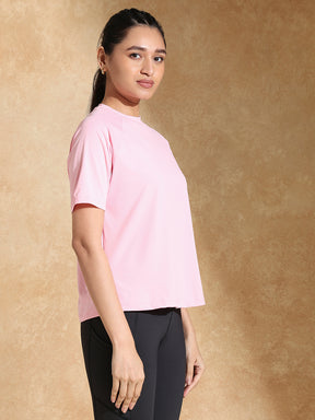 Shop-Traqfit Raglan Tee Pink Blossom