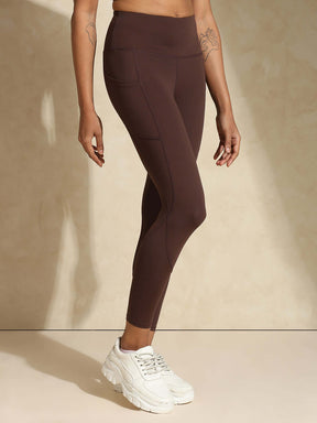 Shop-High Impact Action Bra & Aura Leggings Java