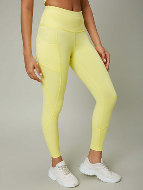 Shop-Candyfloss Yellow High Impact Action Bra & Aura Leggings