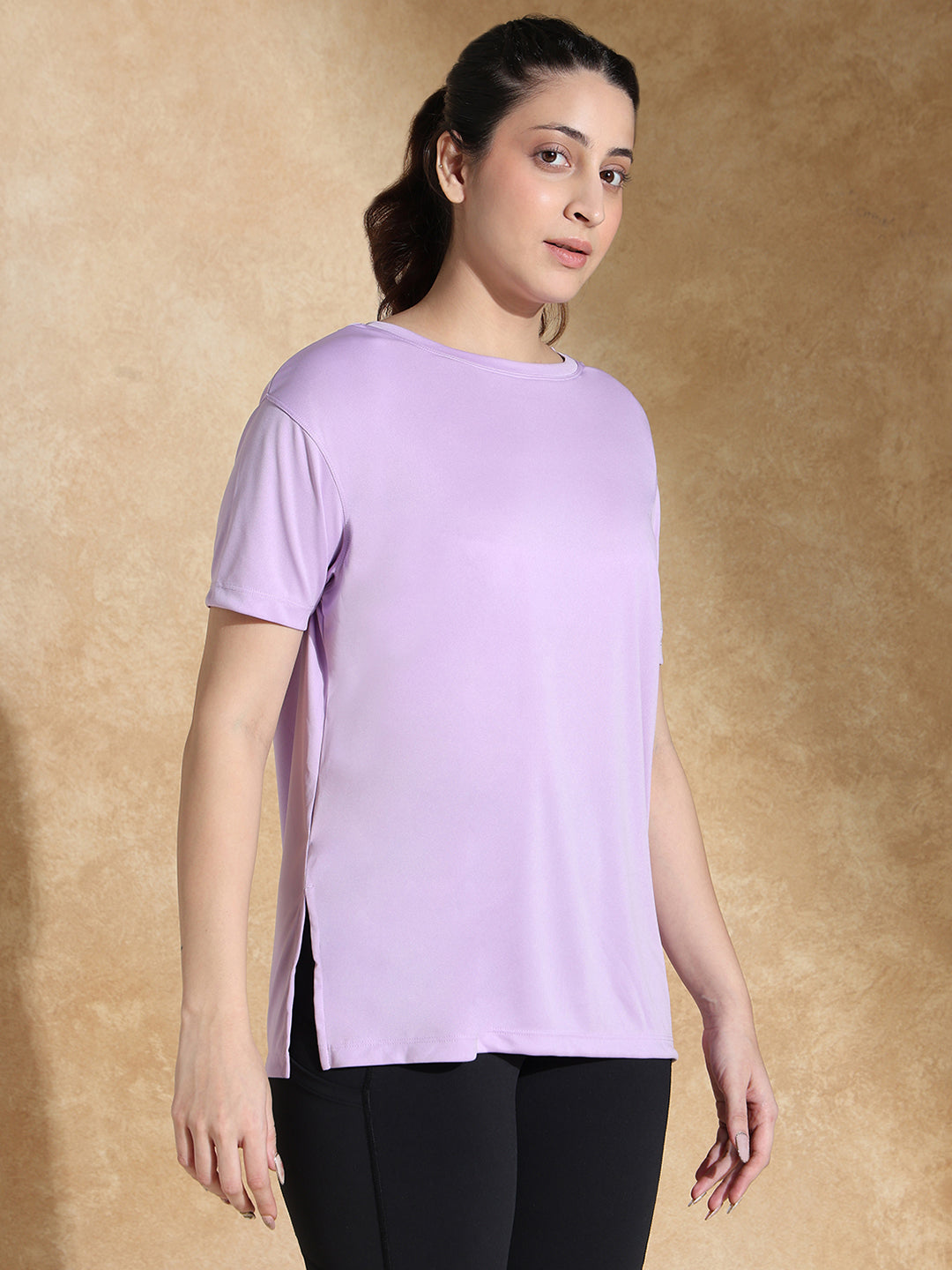 Shop-FlowFit Oversized Tee Lilac