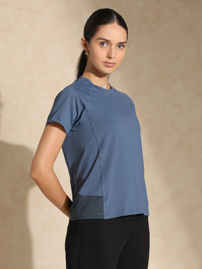 Shop-AeroMesh Short Sleeve Tee Aegean blue