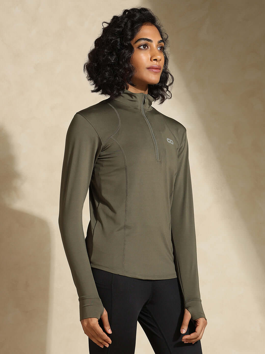 Shop-Women's Ath Runner Zip Neck Sea Turtle