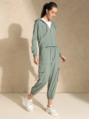 Shop-Light Sage Utility Cargo Jacket & Tracker Cargo Pants