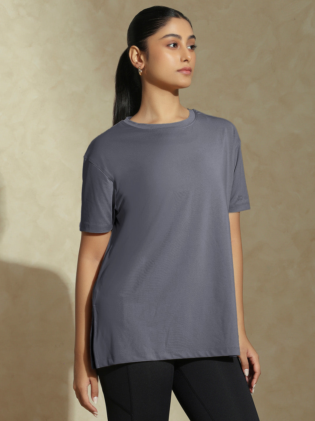 Shop-FlowFit Oversized Tee Deep Slate