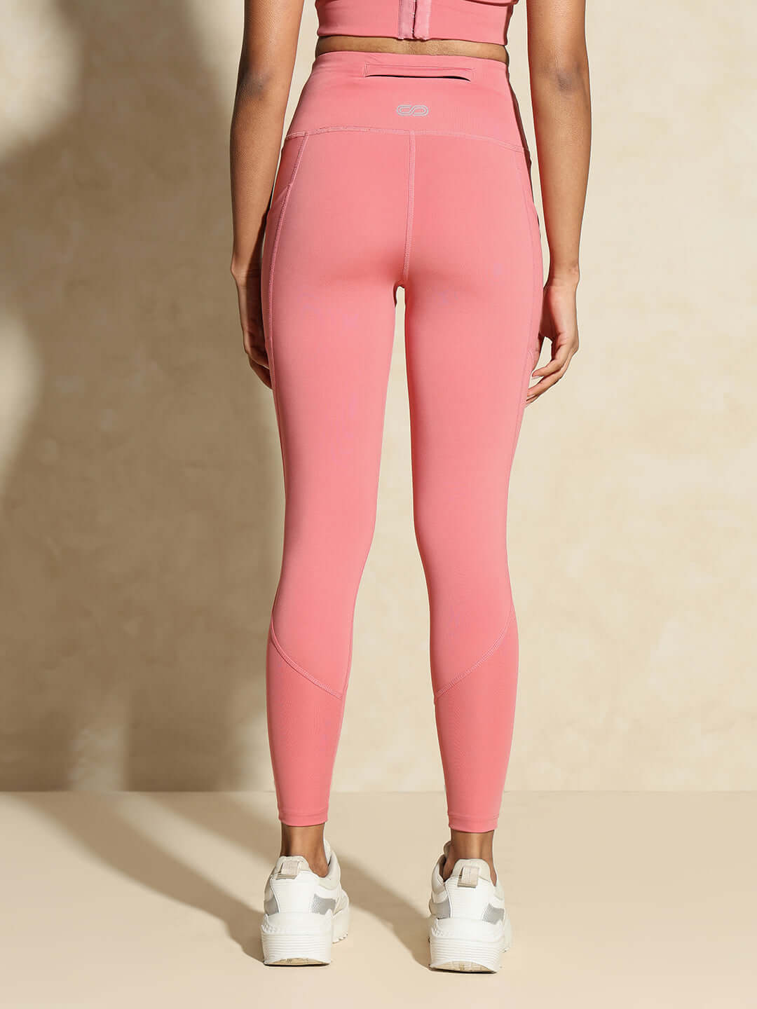 Shop-Peony Pink Yoga Strap Back Bra & Aura Leggings