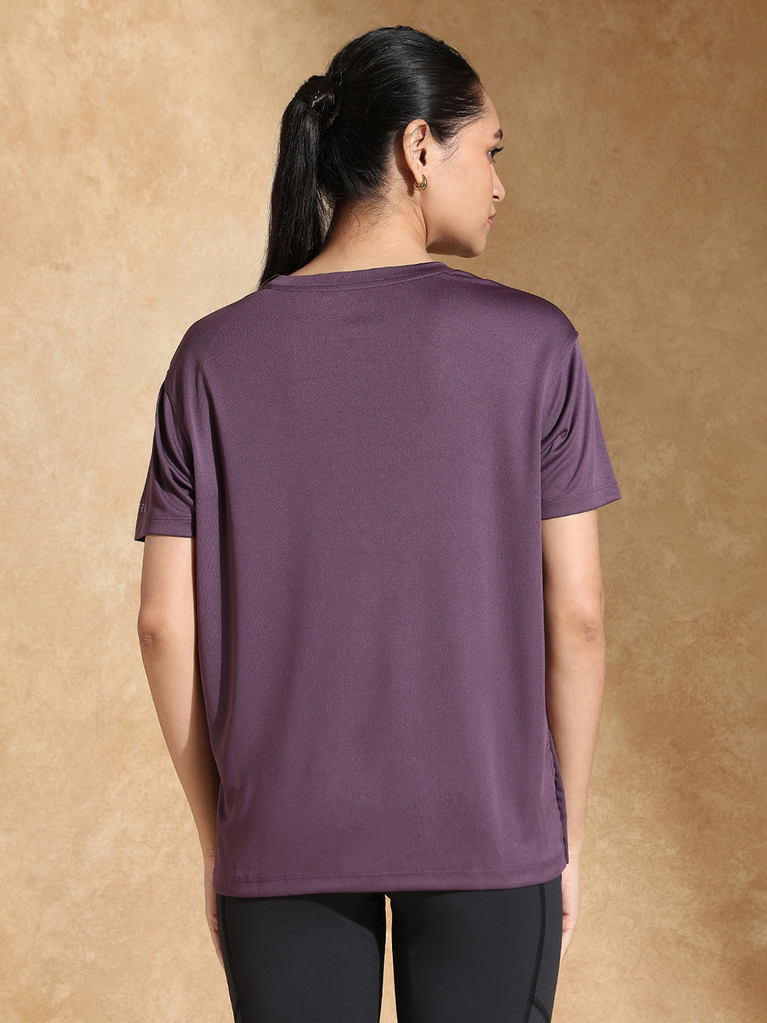 Shop-FlowFit Oversized Tee Midnight Purple