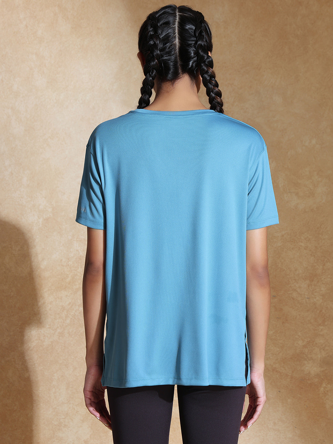 Shop-FlowFit Oversized Tee Port Blue