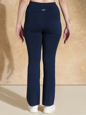 CottonFlex Flare Pants Navy