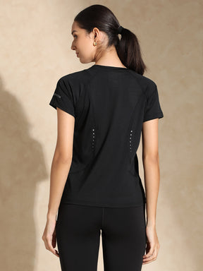 Shop-AeroMesh Short Sleeve Tee Black