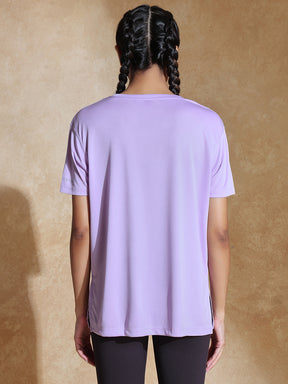 Shop-FlowFit Oversized Tee Lilac