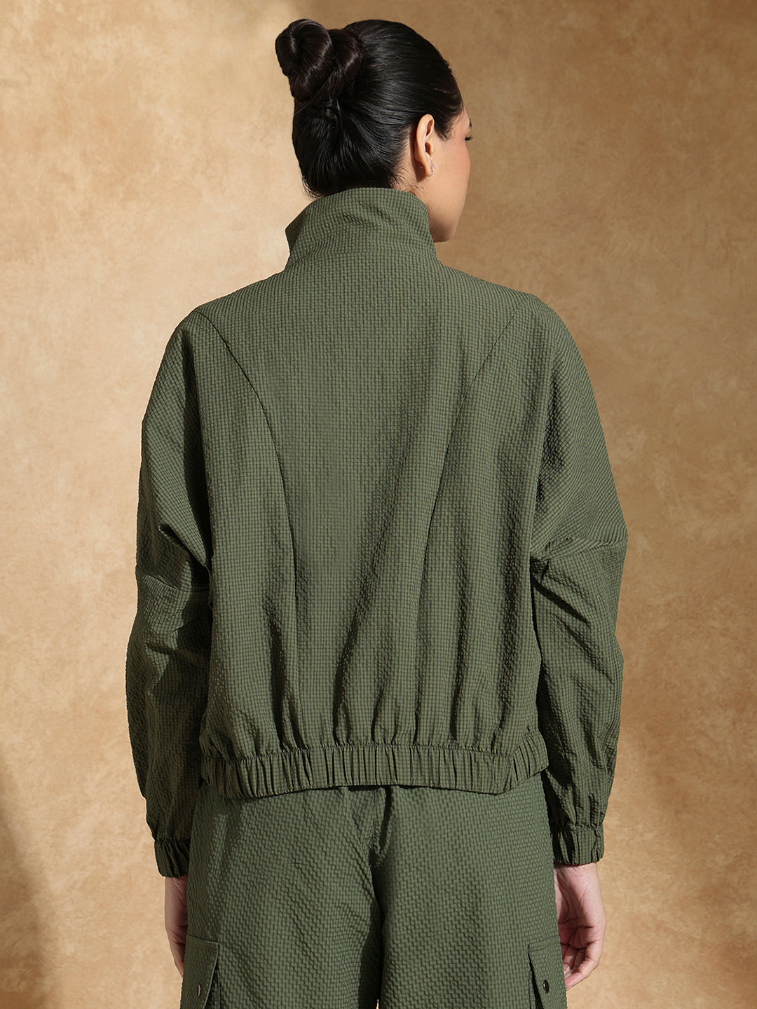 Shop-TraqPace Jacket Camo Green