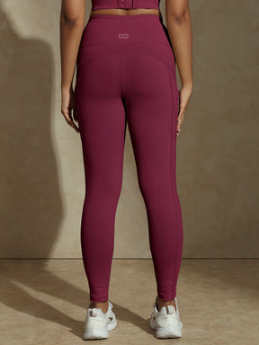 Shop-Luna Sculpt Leggings Berry Kiss