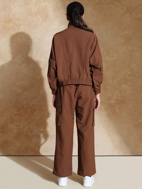 TraqPace Jacket & Cargo Pants Java