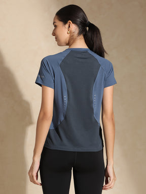 Shop-AeroMesh Short Sleeve Tee Aegean blue