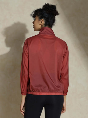 TraqLite Half Zip Performance Jacket Marsala