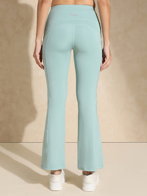Shop-Luna Sculpt Flare Pants Ice Blue
