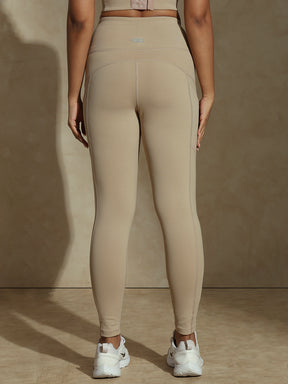 Shop-Luna Sculpt Leggings Almond Beige
