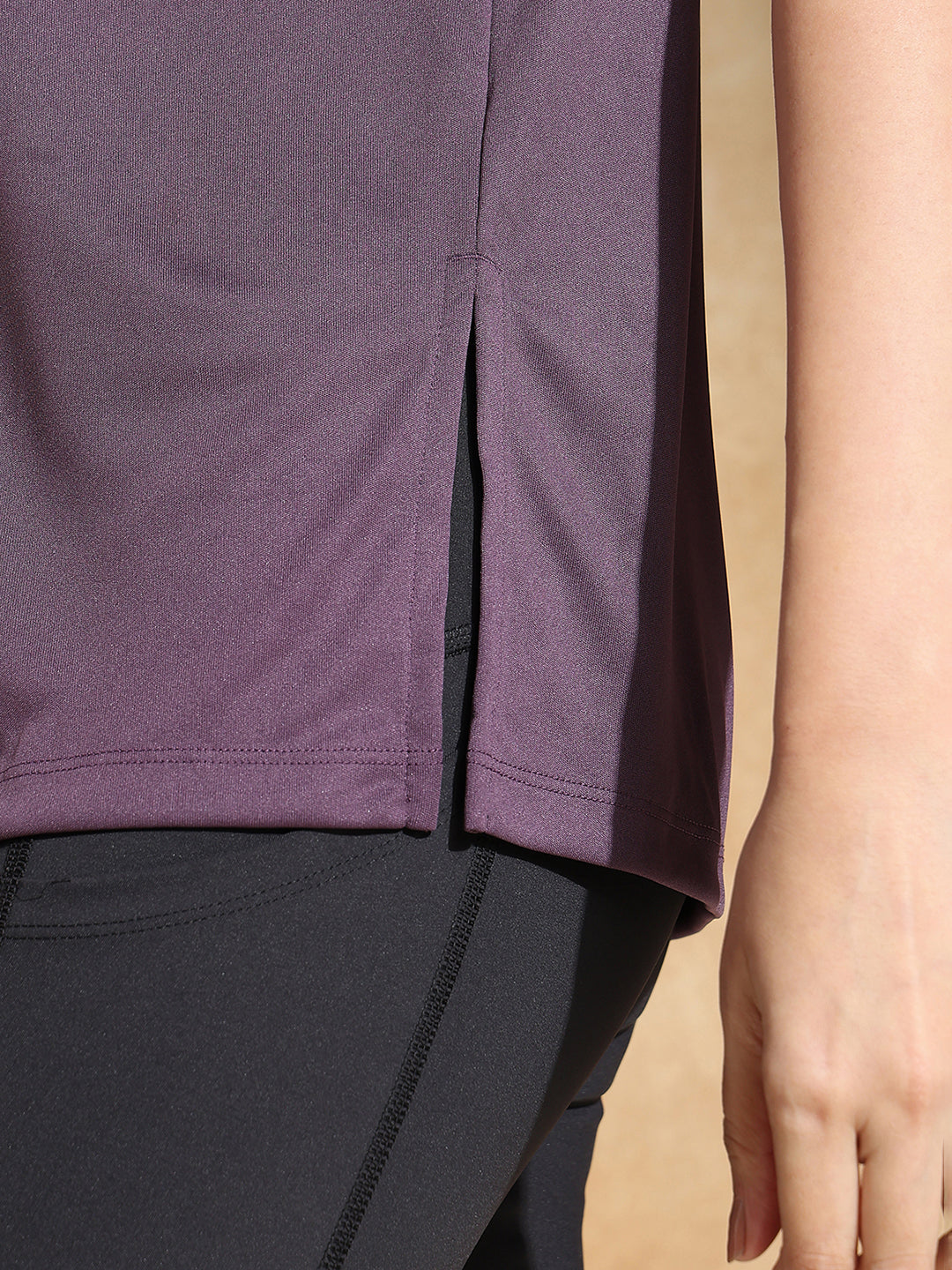 Shop-FlowFit Oversized Tee Midnight Purple