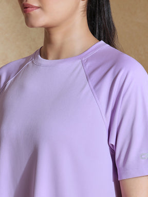 Shop-Traqfit Raglan Tee Lilac