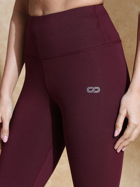 CottonFlex Leggings Plum