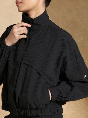 TraqPace Jacket & Cargo Pants Black